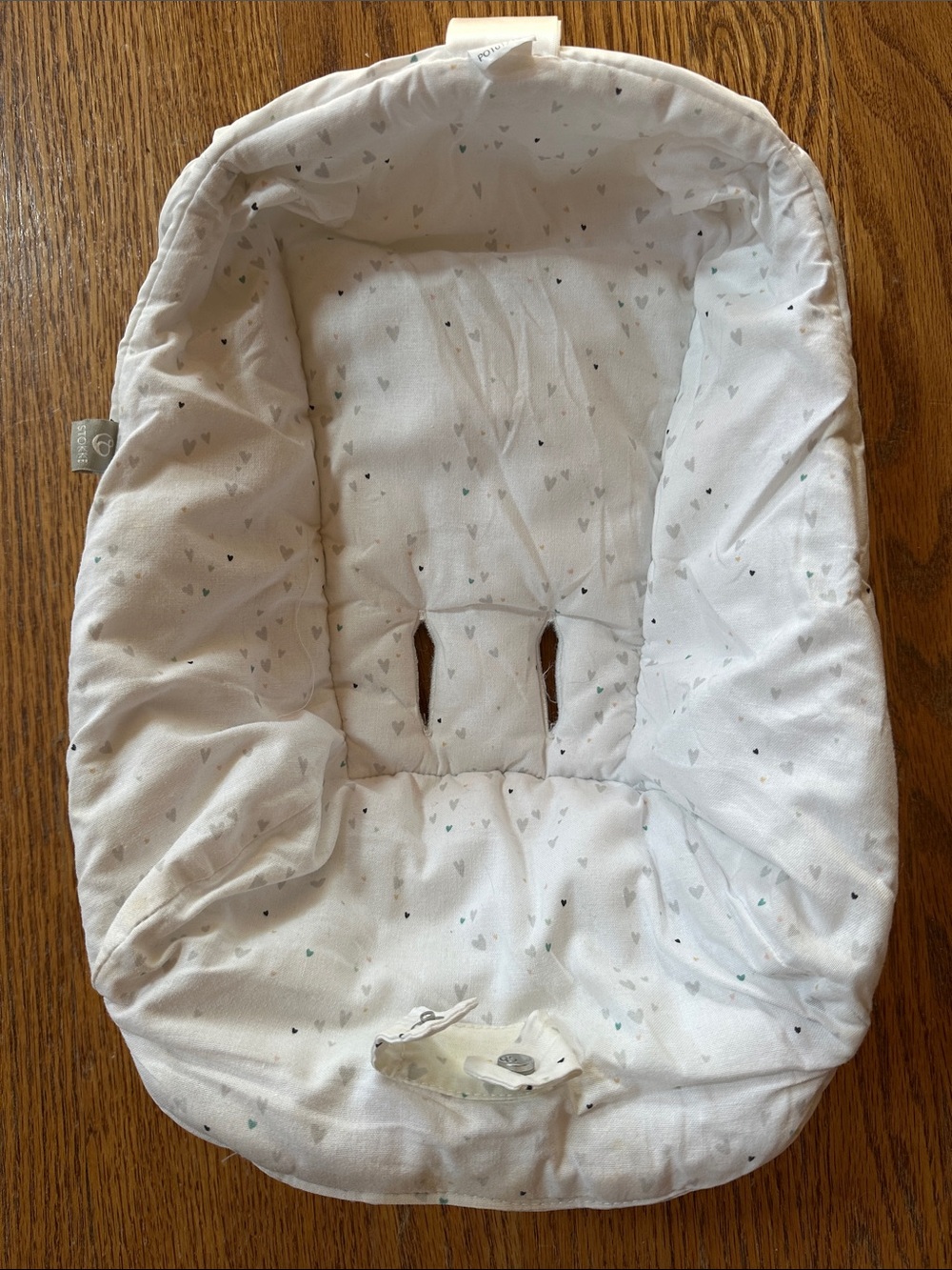 Stokke Tripp trapp baby cushion- heart pattern
